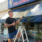 Hidrolavado de Toldos