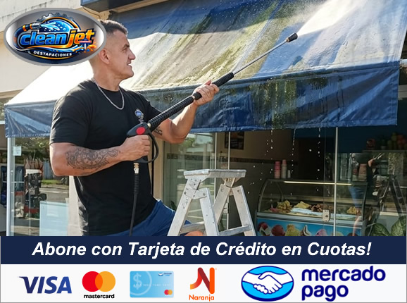 Hidrolavado de Toldos